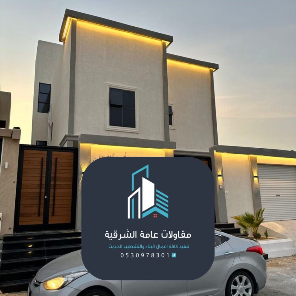فريق خبراء مقاولات عامة الشرقية أثناء تركيب دهانات مقاومة للطقس