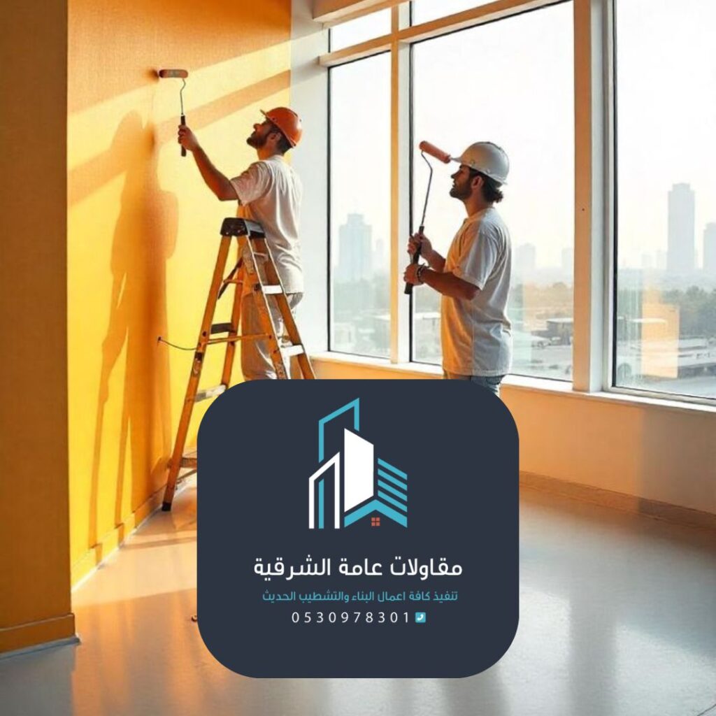 أعمال الصبغ السكنية

